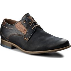 Półbuty LASOCKI FOR MEN MB-BIDDUT-08. Niebieskie półbuty męskie Lasocki For Men, bez wzorów, ze skóry, bez zapięcia. W wyprzedaży za 169,99 zł.