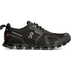 Buty ON RUNNING CLOUD WATERPROOF WOMAN. Czarne buty sportowe damskie On Running, bez wzorów, sportowe, na fitness i siłownię. Za 700,00 zł.