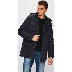 Tom Tailor Denim - Kurtka. Czarne kurtki męskie marki TOM TAILOR DENIM, l, z bawełny. W wyprzedaży za 399,90 zł.