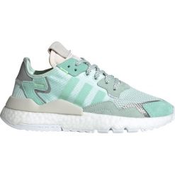 Adidas Originals Nite Jogger Tenisówki Zielony. Zielone trampki i tenisówki damskie adidas Originals, bez wzorów, ze skóry, bez zapięcia. Za 585,95 zł.
