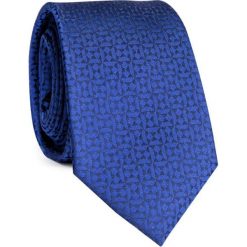 Krawat KWNR001574. Niebieskie krawaty męskie marki Giacomo Conti, bez wzorów, eleganckie. Za 69,00 zł.