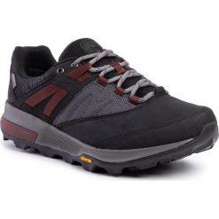 Trekkingi MERRELL - Zion Wp J16865 Black. Czarne trapery męskie Merrell, ze skóry, bez zapięcia. W wyprzedaży za 249,00 zł.
