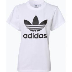 Adidas Originals - T-shirt damski, czarny. Czarne t-shirty damskie adidas Originals, s, z nadrukiem. Za 129,95 zł.