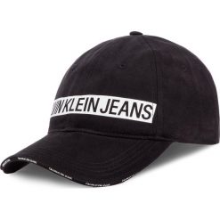 Czapka z daszkiem CALVIN KLEIN JEANS - J Logo Tape Cap K60K605695 016. Czarne czapki damskie Calvin Klein Jeans, bez wzorów, z bawełny. Za 159,00 zł.