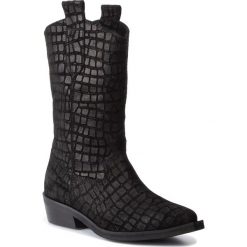 Kozaki L37 - On The Rocks New SW20 Czarny. Czarne kozaki damskie L37, ze skóry, bez obcasa, na obcasie, bez zapięcia. W wyprzedaży za 639,00 zł.