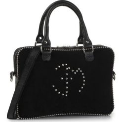 Torba na laptopa EVA MINGE - EM-17-06-000581 601. Czarne torby męskie skórzane Eva Minge, bez wzorów, ze skóry. Za 519,00 zł.