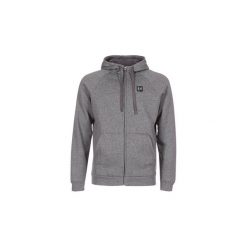 Bluzy Under Armour RIVAL FLEECE FZ HOODY. Szare bluzy męskie Under Armour, s, bez wzorów, bez kołnierzyka, bez rękawów, bez kaptura. Za 181,30 zł.