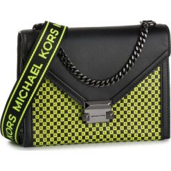 Torebka MICHAEL MICHAEL KORS - Whitney 30T9UWHL3R Blk/Neon Ylw. Czarne torebki klasyczne damskie MICHAEL Michael Kors, bez wzorów, ze skóry, klasyczne, bez dodatków. W wyprzedaży za 799,00 zł.