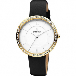 Zegarek kwarcowy w kolorze biało-czarno-złotym. Czarne, analogowe zegarki damskie Esprit Watches, metalowe. W wyprzedaży za 136,95 zł.