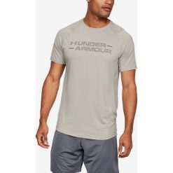Under Armour MK-1 Koszulka Beżowy. Brązowe podkoszulki męskie Under Armour, m, z nadrukiem, z elastanu, bez kołnierzyka, z krótkim rękawem, krótkie. Za 188,95 zł.