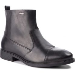 Kozaki GEOX - U Yoris Np Abx F U742XF 00043 C9999 Black. Czarne glany męskie Geox, z materiału. W wyprzedaży za 439,00 zł.