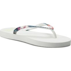 Japonki EA7 Emporio Armani XFQ003 XK087 00767. Białe klapki damskie EA7 Emporio Armani, bez wzorów, bez obcasa. W wyprzedaży za 109,00 zł.