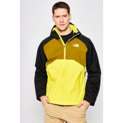 Kurtka softshell The North Face Stratos NF00CMH9PF7. Żółte kurtki sportowe męskie The North Face, xl, bez wzorów, z nylonu, bez kaptura, do biegania. W wyprzedaży za 449,00 zł.