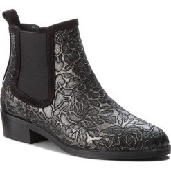 Sztyblety KANNA - 18KI5898 Balmoral Negro. Szare kozaki damskie Kanna, ze skóry, bez obcasa, na obcasie, bez zapięcia. W wyprzedaży za 259,00 zł.