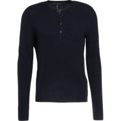 Swetry klasyczne męskie: rag & bone GILES HENLEY Sweter navy