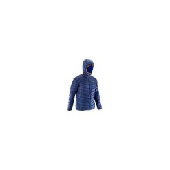 Kurtka puchowa Alpinism Light niebieska. Niebieskie kurtki męskie SIMOND, m, bez wzorów, z materiału, bez kaptura. Za 299,99 zł.