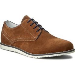 Półbuty GINO ROSSI - Break MPV721-V55-R500-2500-0 82. Brązowe derby męskie Gino Rossi, z materiału. W wyprzedaży za 229,00 zł.