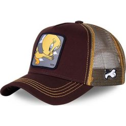 Capslab - Czapka. Czarne czapki damskie CapsLab, z aplikacjami, z bawełny. Za 129,90 zł.