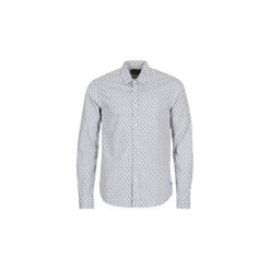 Koszule z długim rękawem Scotch Soda POLEDART. Białe koszule męskie marki Scotch & Soda, xl, bez wzorów, bez kołnierzyka, z długim rękawem. Za 279,20 zł.