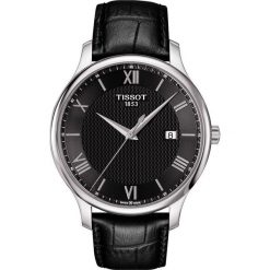 RABAT ZEGAREK TISSOT T - CLASSIC T063.610.16.058.00. Czarne zegarki męskie marki TISSOT, ze stali. W wyprzedaży za 1012,00 zł.