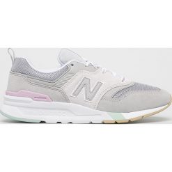 New Balance - Buty CW997HKB. Szare buty sportowe damskie New Balance, bez wzorów, ze skóry, sportowe. W wyprzedaży za 329,90 zł.