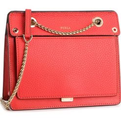 Torebka FURLA - Like 1007267 B BQA3 AVH Kiss f. Czerwone torebki klasyczne damskie marki Furla, bez wzorów, ze skóry, wizytowe, bez dodatków. Za 1290,00 zł.