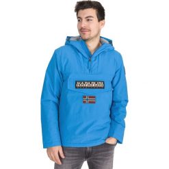 Napapijri Rainforest Winter Kurtka Niebieski. Niebieskie płaszcze męskie Napapijri, xxl, bez wzorów, z materiału, bez kaptura. Za 926,95 zł.