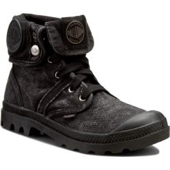 Trapery PALLADIUM - Pallabrouse Baggy 92478-069-M Black/Metal. Czarne trapery damskie Palladium, z tworzywa sztucznego, klasyczne, bez obcasa, bez zapięcia. W wyprzedaży za 259,00 zł.