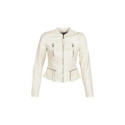 Kurtki skórzane Vero Moda VMLEKSI FAVO. Brązowe kurtki damskie marki Vero Moda, s, bez wzorów, bez kaptura. Za 179,00 zł.