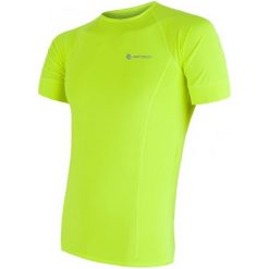 Sensor Koszulka Męska Coolmax Fresh Yellow M. Żółte odzież termoaktywna męska marki Sensor, m. W wyprzedaży za 119,00 zł.
