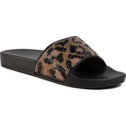 Klapki GIOSEPPO - Oceanside 59708 Black. Czarne klapki damskie Gioseppo, z aplikacjami, z tworzywa sztucznego, bez obcasa. Za 159,00 zł.