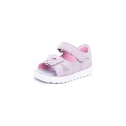 Superfit Girls Sandały Lettie smoke kombi (średnie) - szary - Gr.Moda (6 - 24 miesięcy ). Szare buciki niemowlęce chłopięce marki Superfit, ze skóry. Za 219,00 zł.