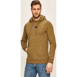 Tommy Jeans - Bluza. Szare bluzy męskie Tommy Jeans, s, z aplikacjami, z elastanu, z kapturem, bez rękawów, z kapturem. Za 449,90 zł.