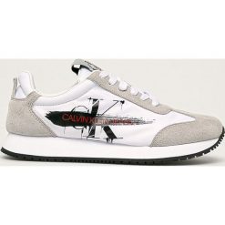 Calvin Klein Jeans - Buty. Czarne buty sportowe damskie Calvin Klein Jeans, bez wzorów, z jeansu, sportowe. Za 389,90 zł.