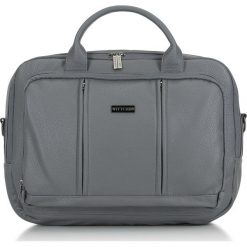 Torba na laptopa 88-3P-200-8. Szare torby na laptopa Wittchen, w paski, biznesowe. Za 179,90 zł.