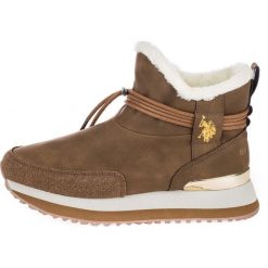 U.S. POLO ASSN. śniegowce damskie Vanessa 40 brązowy. Pomarańczowe śniegowce damskie U.S. Polo Assn., bez zapięcia. Za 409,00 zł.