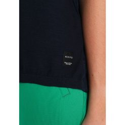 Bluzki, topy, tuniki: Marc O’Polo DENIM SHORT SLEEVE OVERLAP Tshirt z nadrukiem lunar blue