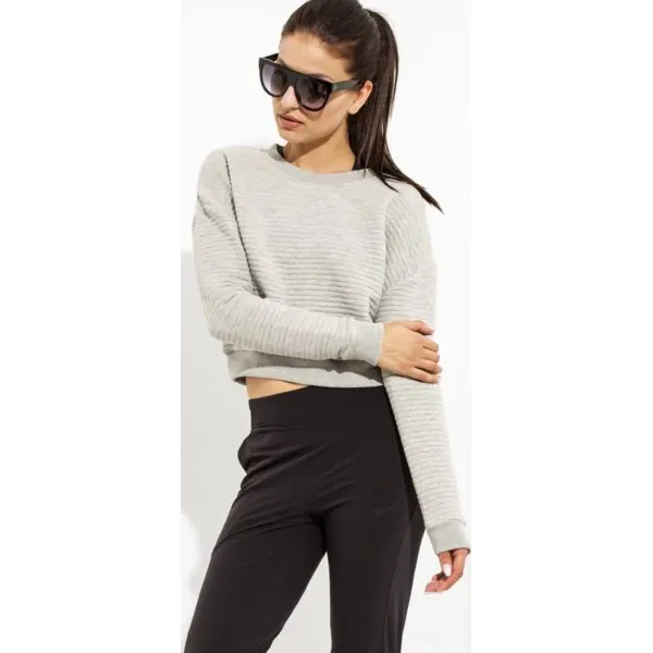 Reebok Bluza S Lux Coverup , szary, rozmiar S. Szare bluzy damskie Reebok, s, bez wzorów, z bawełny, z krótkim rękawem, krótkie, bez kaptura. W wyprzedaży za 139,99 zł.