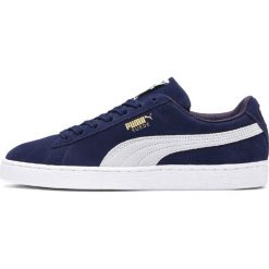 Puma Classic+ Tenisówki Niebieski. Niebieskie trampki męskie Puma, bez wzorów, ze skóry, bez zapięcia. Za 378,95 zł.