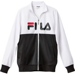 Bluza ze stójką. Szare bluzy męskie rozpinane marki Fila, m, z długim rękawem, długie. Za 288,08 zł.