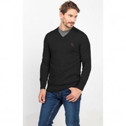 Sweter w kolorze czarnym. Czarne swetry klasyczne męskie marki Jimmy Sanders, m. W wyprzedaży za 99,95 zł.