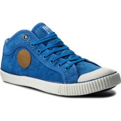 Trampki BIG STAR - AA174015 Blue. Niebieskie trampki męskie BIG STAR, bez wzorów, z gumy, retro, bez zapięcia. W wyprzedaży za 119,00 zł.
