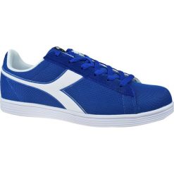 Diadora Court Fly 101-175743-01-60042 41 Niebieskie. Niebieskie buty sportowe męskie Diadora, ze skóry, bez zapięcia. Za 219,99 zł.