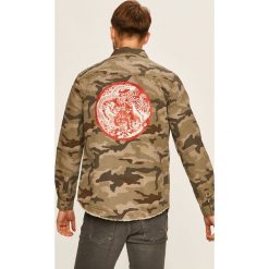 Only & Sons - Kurtka. Szare płaszcze męskie Only & Sons, s, bez wzorów, z bawełny, krótkie, bez kaptura. W wyprzedaży za 189,90 zł.