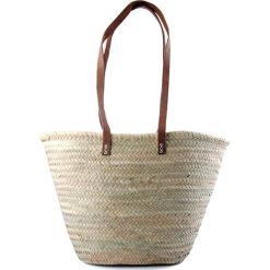 Torebki klasyczne damskie: Torebka w kolorze beżowym – (S)50 x (W)33 x (G)32 cm