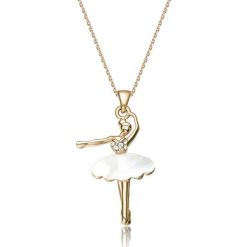 Naszyjniki damskie: Naszyjnik „Ballerina” – dł. 43 cm