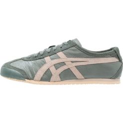 Onitsuka Tiger MEXICO 66 Tenisówki i Trampki dark forest/feather grey. Zielone trampki męskie marki Onitsuka Tiger, ze skóry. Za 399,00 zł.