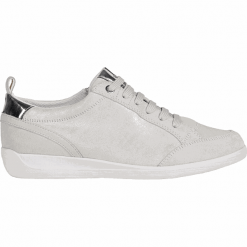 Geox Damskie tenisówki D Myria Silver / Off Wht D0268A-07723-C0628 (rozmiar 37). Szare trampki i tenisówki damskie Geox, bez wzorów, bez zapięcia. W wyprzedaży za 357,00 zł.