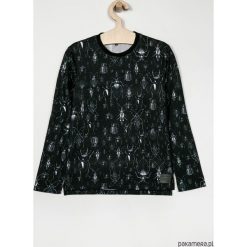Bluzka czarne ŻUKI. Czarne t-shirty chłopięce Pakamera, bez wzorów, z dzianiny, z długim rękawem. Za 99,00 zł.