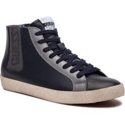 Sneakersy GUESS - FMRSS4 ESU12 Deep. Niebieskie sneakersy męskie Guess, na co dzień, z aplikacjami, ze skóry ekologicznej, eleganckie, bez zapięcia. W wyprzedaży za 289,00 zł.